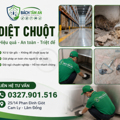 Dịch Vụ Diệt Chuột Nhanh Lâm Đồng – Xử Lý Chuột Tại Đà Lạt, Đức Trọng