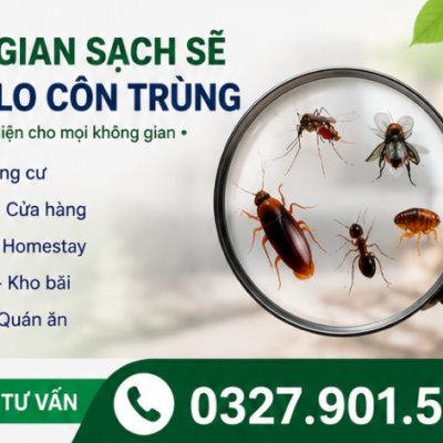Dịch Vụ Diệt Côn Trùng Đà Lạt – Kiểm Soát Toàn Diện Cho Nhà Ở, Homestay, Khách Sạn, Nhà Hàng
