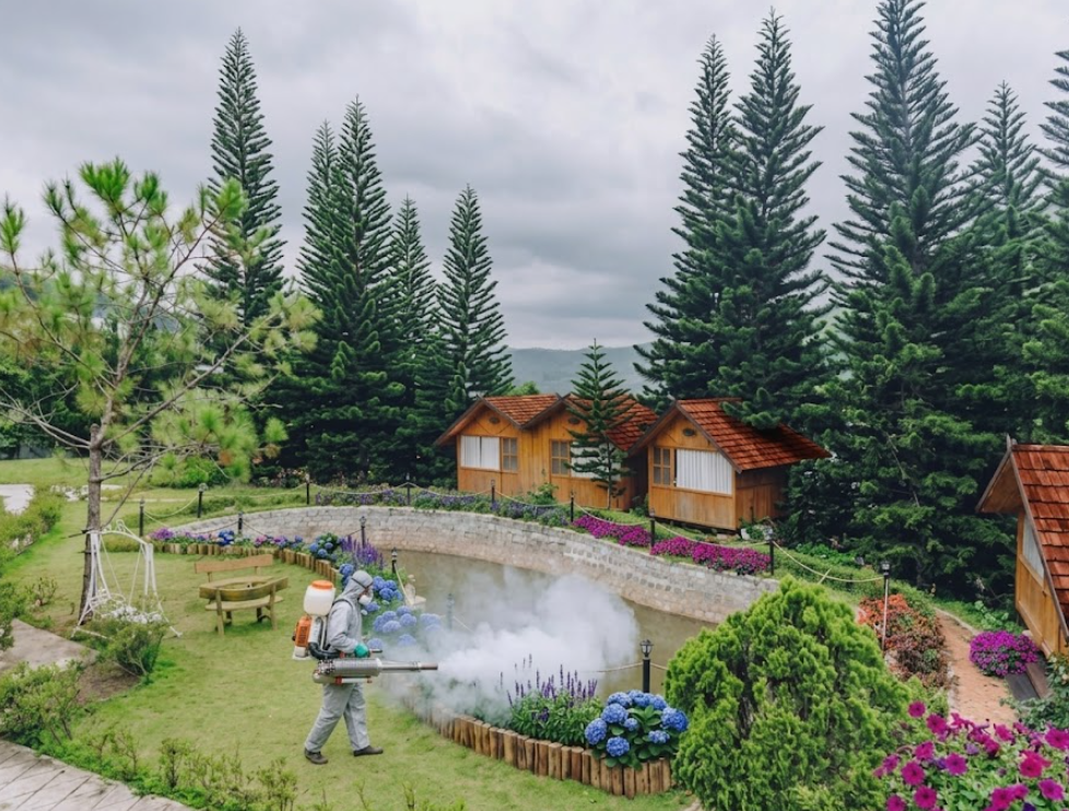 Dịch Vụ Phun Muỗi - Côn Trùng Khuôn Viên Farmstay Đà Lạt
