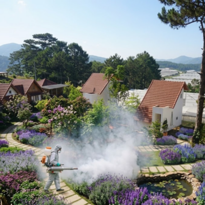 Dịch Vụ Phun Muỗi - Côn Trùng Khuôn Viên Farmstay Đà Lạt