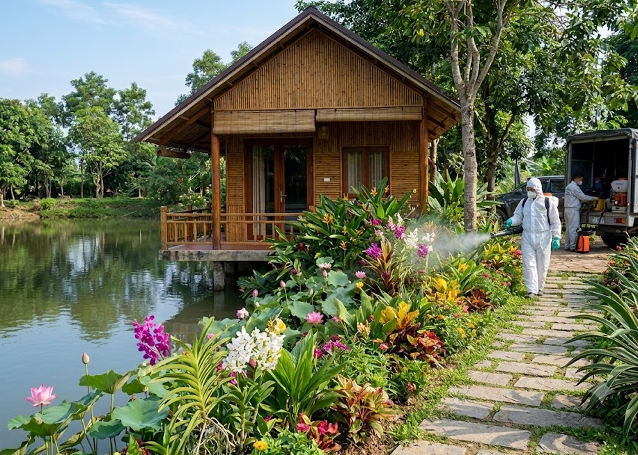 Diệt Côn Trùng Cho Dịch Vụ Kinh Doanh Lưu Trú Đà Lạt