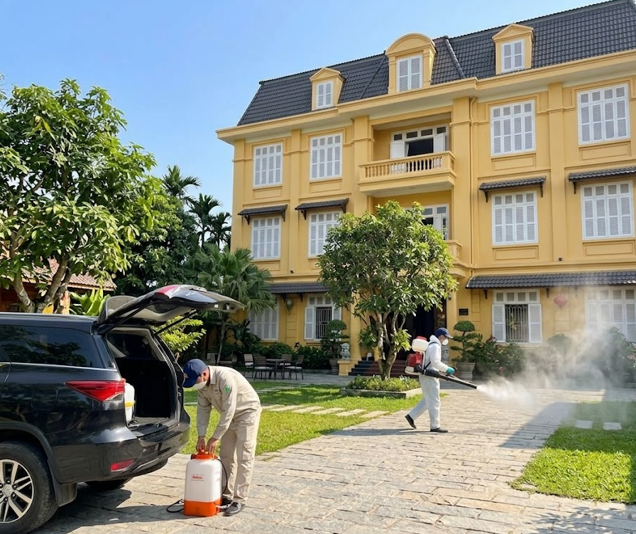 Diệt Côn Trùng Cho Dịch Vụ Kinh Doanh Lưu Trú Đà Lạt