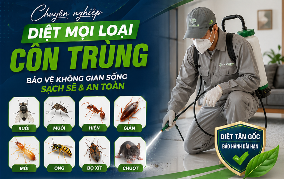 Diệt Côn Trùng Phường Cam Ly Đà Lạt